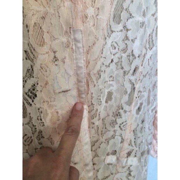 Changes Boutique Lace Top Cardigan Bridal Wedding guest Mom - Picture 8 of 12